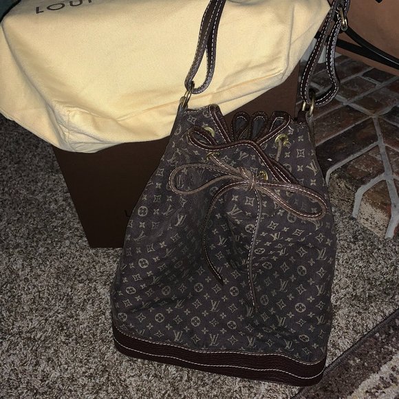 Used Authentic Louis Vuitton (cloth) purse - Picture 1 of 4